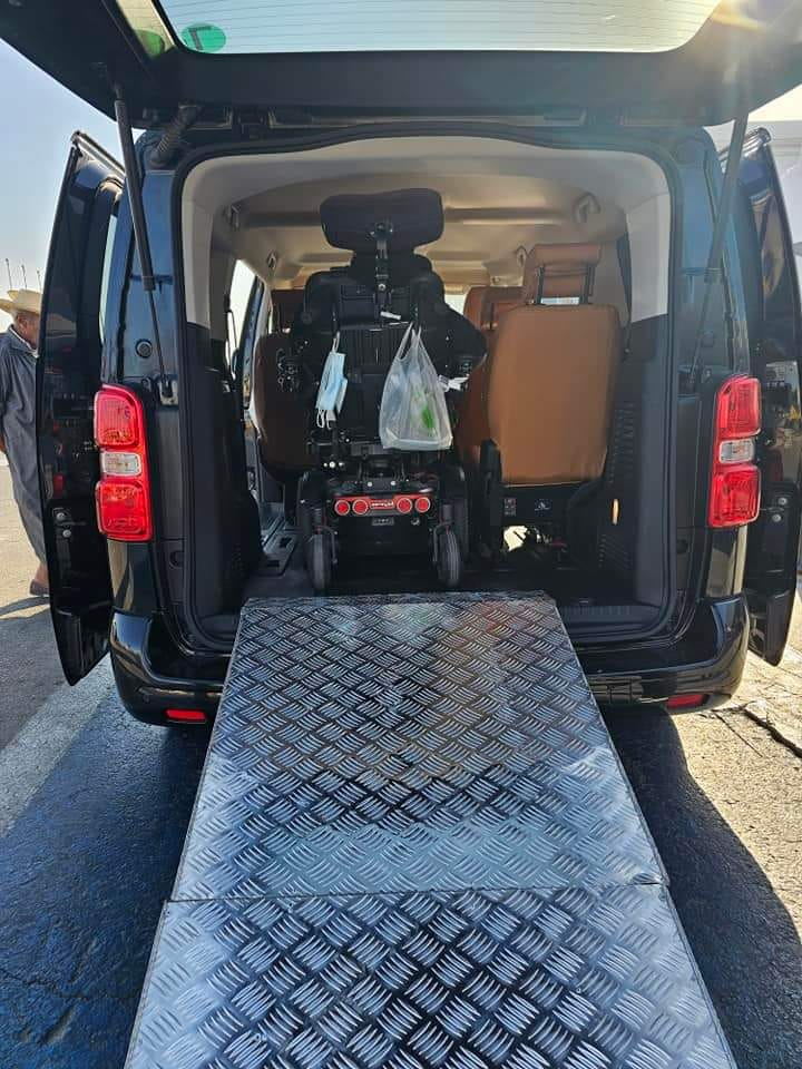 Safe hospital transport for wheelchair users in Tunisia